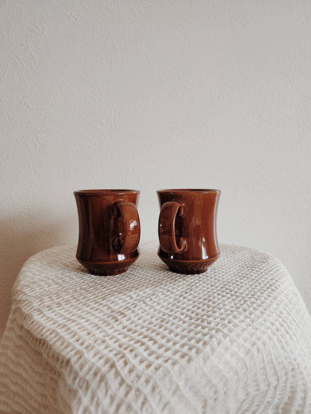 Vintage Coffee Mugs | Pair | Coffee Bar |